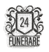 Logo heraldic F24 de mici dimensiuni.