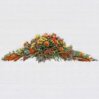 Flori de toamna pt. sicriu