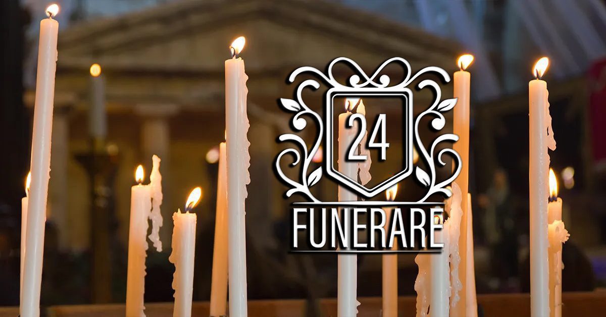Lumanari aprinse la parastasul de 7 ani.