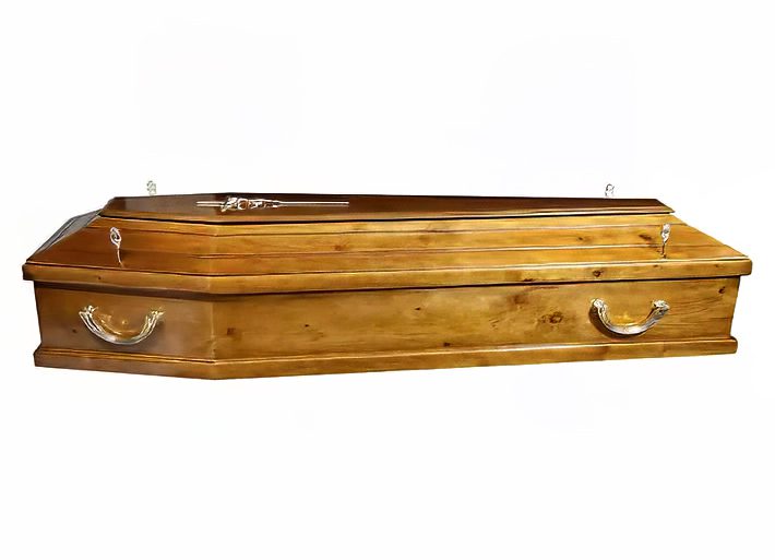 Sicriu F24 model S03 - culoare natur - 1500 lei.