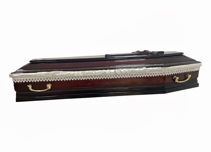 Sicriu Model S09 - Cosciuge F24 - culoare mahon - 2.250 lei