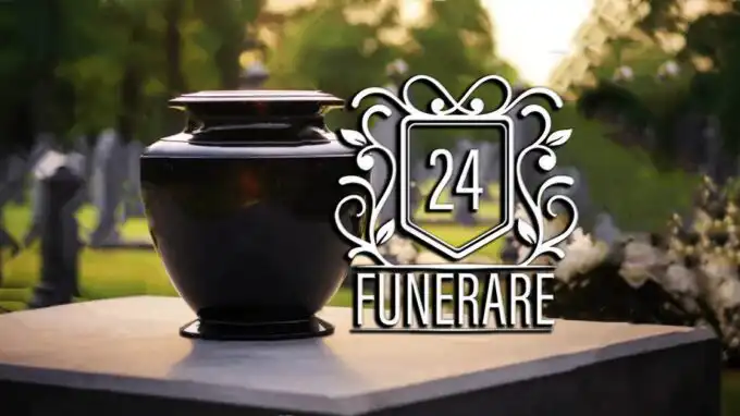 Urna funerara pentru depozitat cenusa rezultata din incinerarea umana.