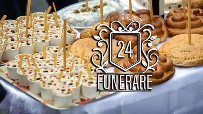 Parastasul: pachete alimentare pentru parastas si pomana. F24.